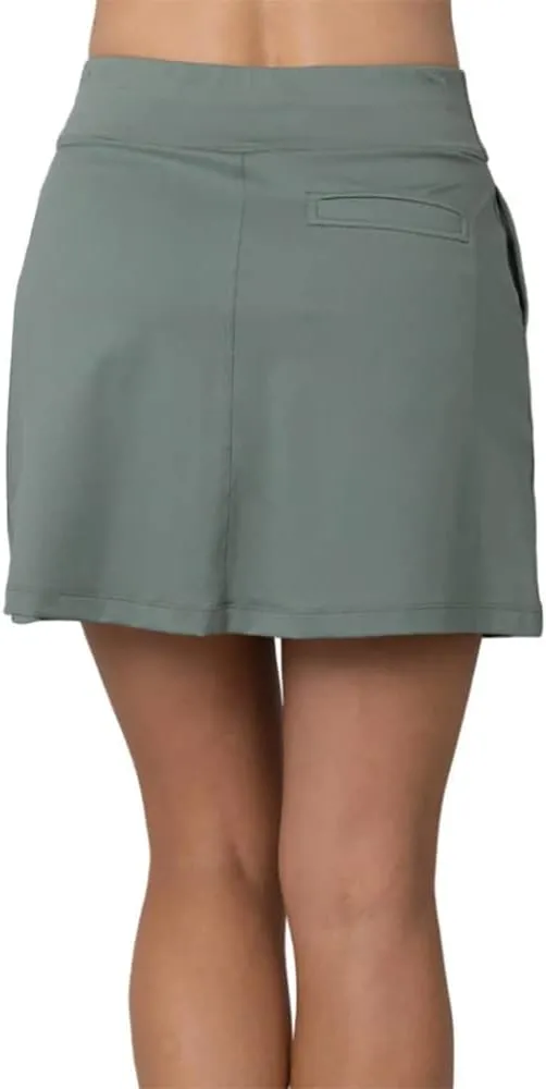 17 in Solid Womens Golf Skort