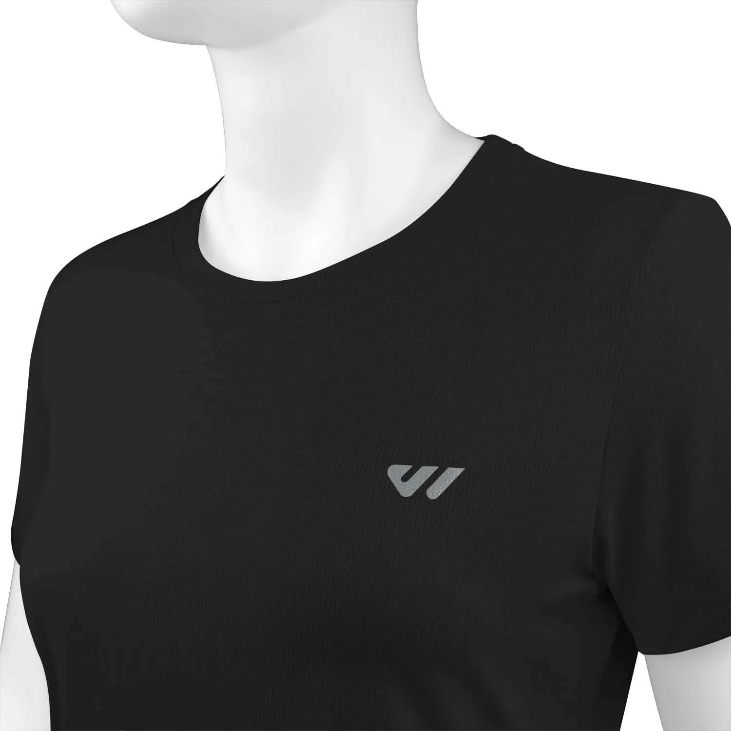3-5 Pack Workout Shirts Women Running Quick Dry Crew Neck Gym Moisture Wicking T-Shirts Athletic Yoga Tee Top UPF 50 