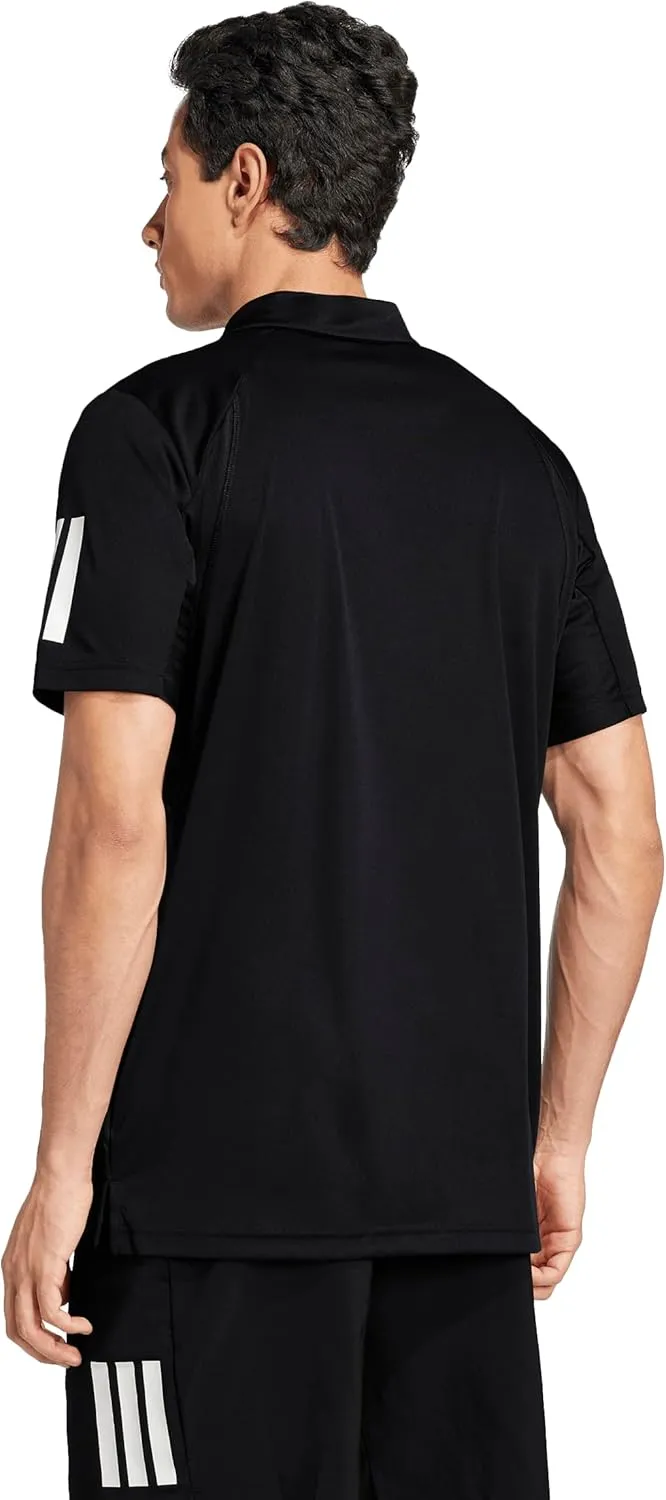 adidas Men's Club Tennis Climacool 3-Stripes Polo Shirt