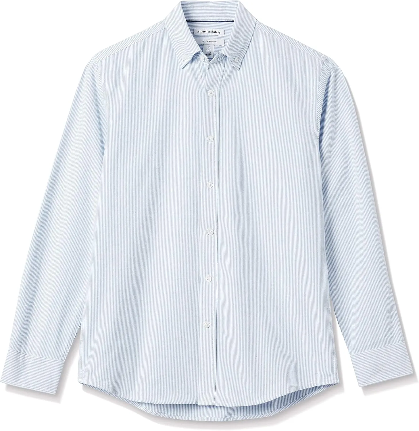 Amazon Essentials Men's Regular-Fit Long Sleeve Oxford Shirt