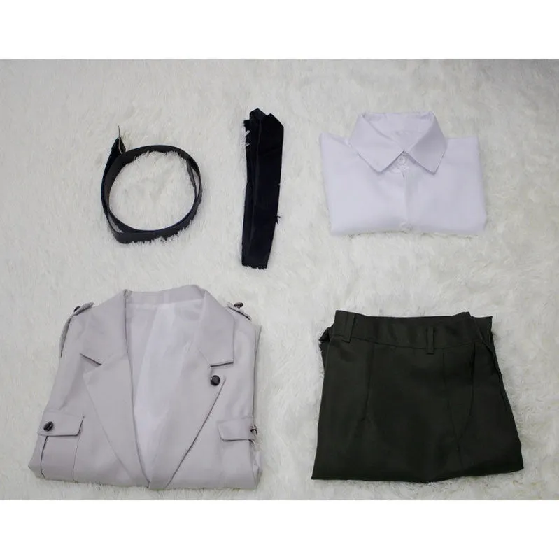 Anime Attack on Titan 4 Season Reiner Braun Uniform Set Cosplay Costume