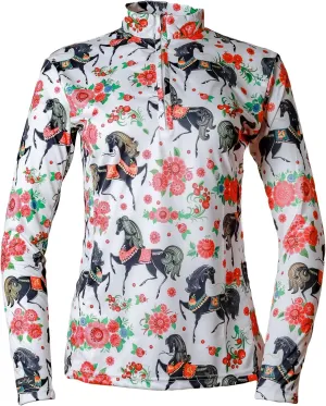 Anni Lyn Sportswear Women's Ventilated Long Sleeve Sun Shirt