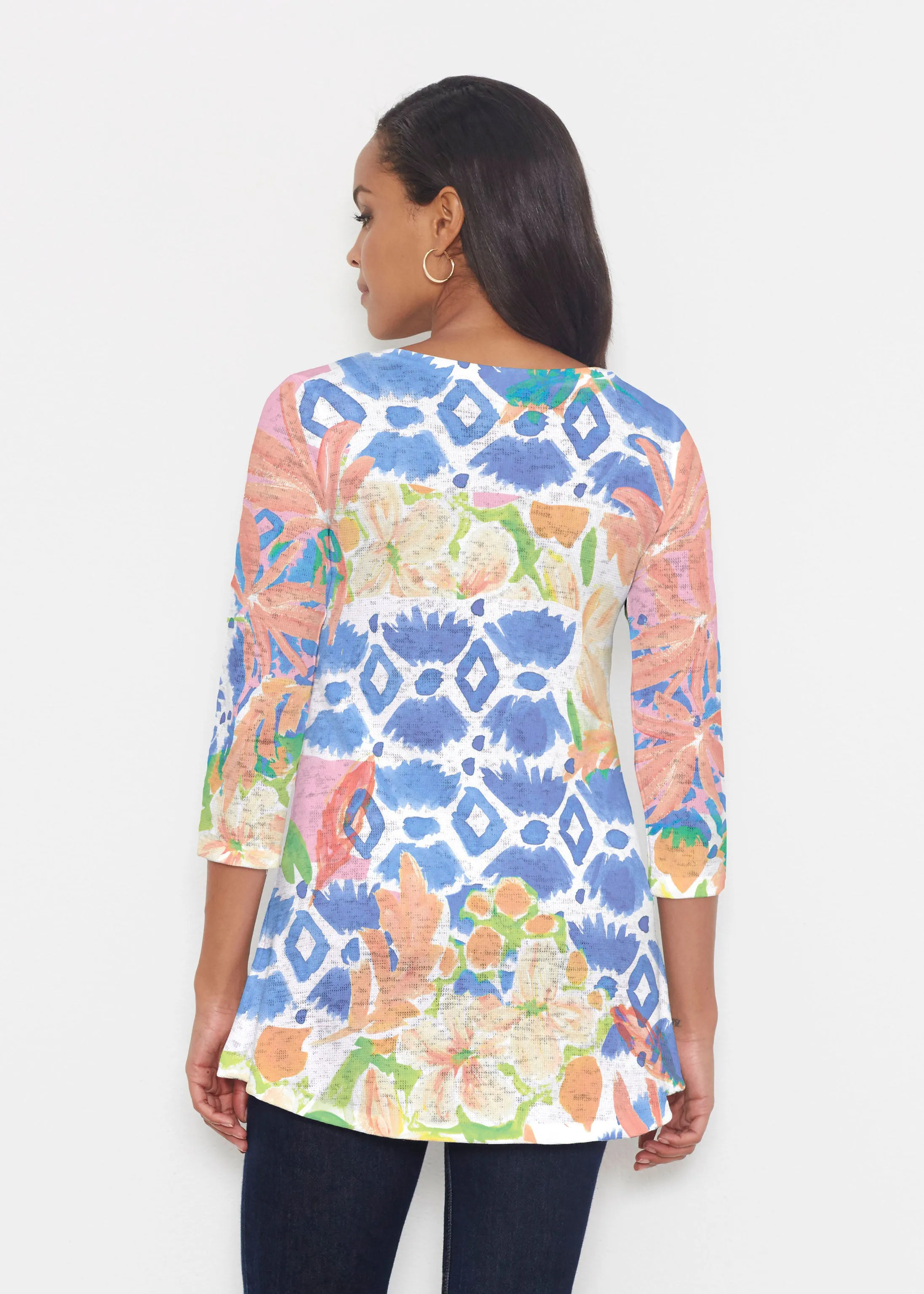 Bali (17254) ~ Katherine Hi-Lo Thermal Tunic