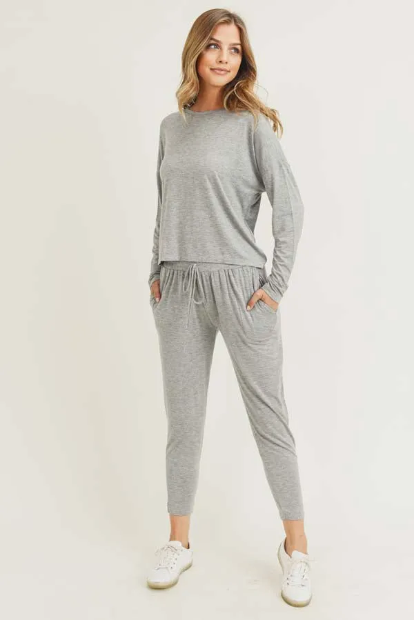 Basic Knit Loungewear Set