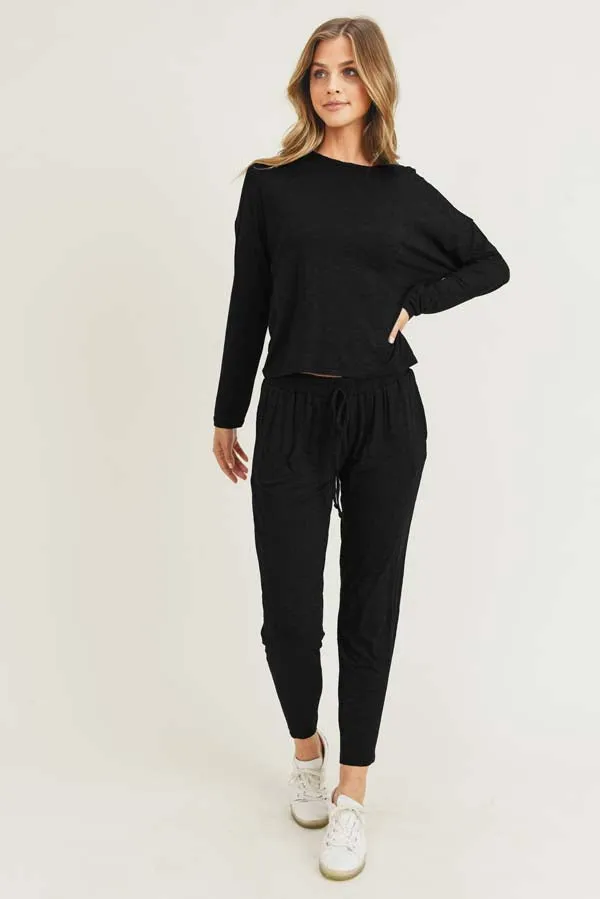 Basic Knit Loungewear Set