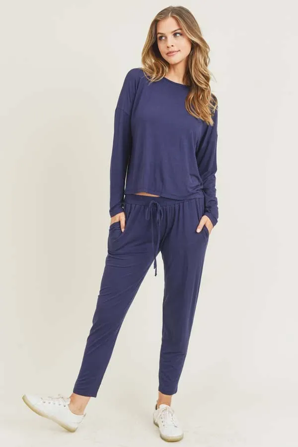 Basic Knit Loungewear Set