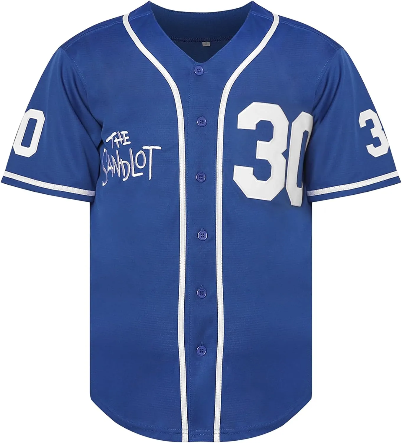 Bel Air Jersey Shirt Sleeve Benny 'The Jet' Rodriguez #30 The Sandlot Legends T Shirt 3D Print Fashion Baseball Jersey S-3XL