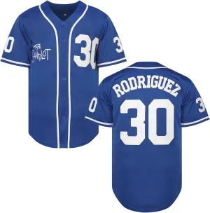 Bel Air Jersey Shirt Sleeve Benny 'The Jet' Rodriguez #30 The Sandlot Legends T Shirt 3D Print Fashion Baseball Jersey S-3XL