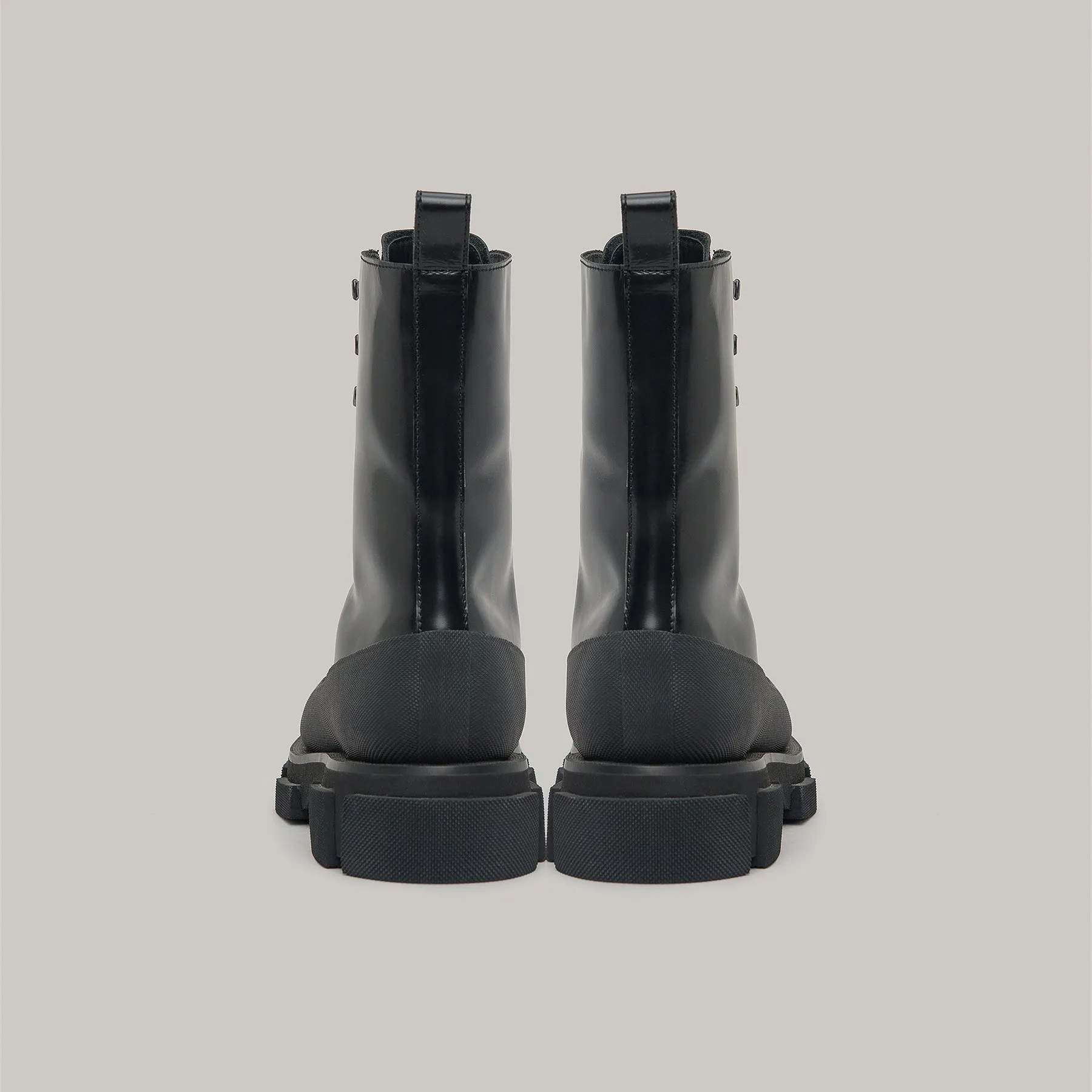 both - GAO HIGH BOOTS-SPAZZOLATO BLACK