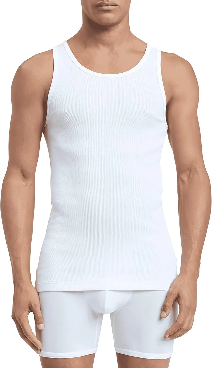 Calvin Klein Men's Cotton Classics 5-Pack Tanks