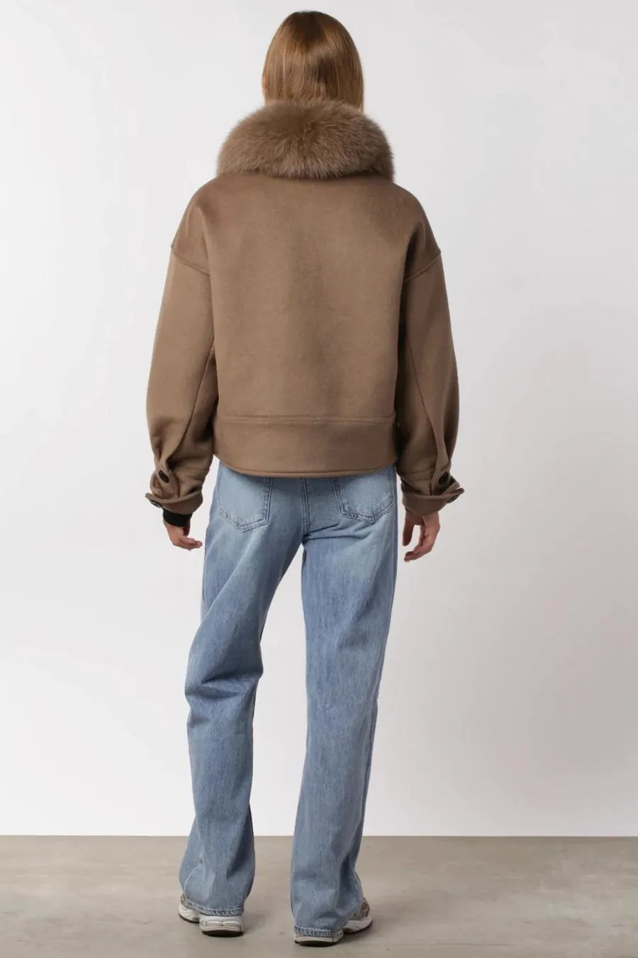 Charlie Wool Jacket Brown