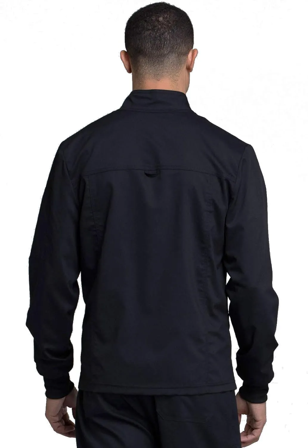 Cherokee Men Warm up Scrub Jacket with Zip Front WW320