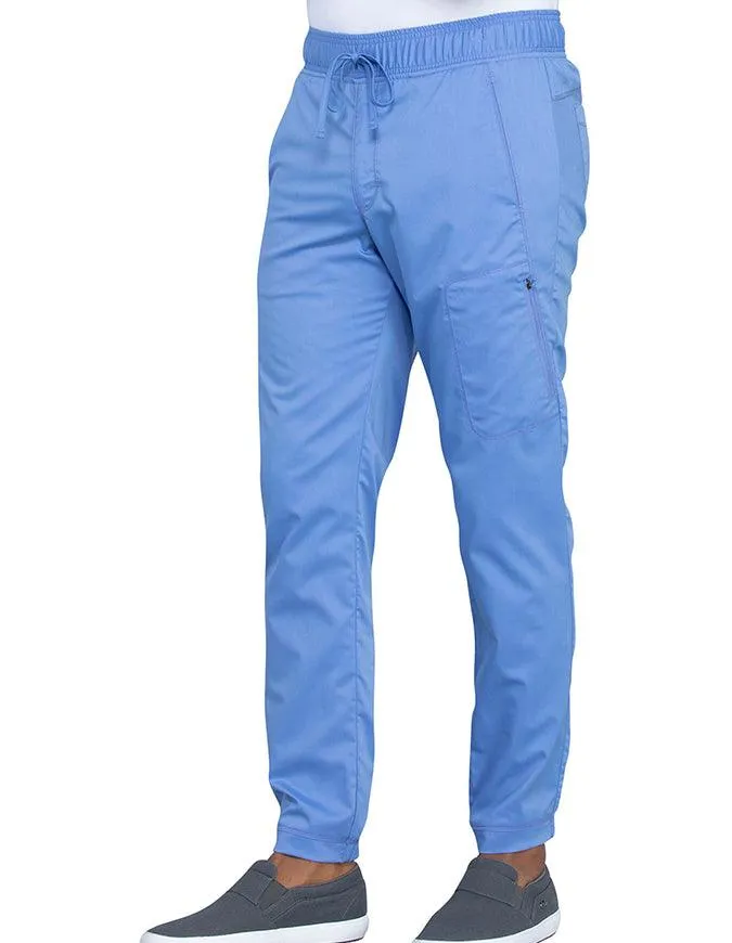 Cherokee Workwear Revolution Men's Natural Rise Straight Leg Jogger Pant
