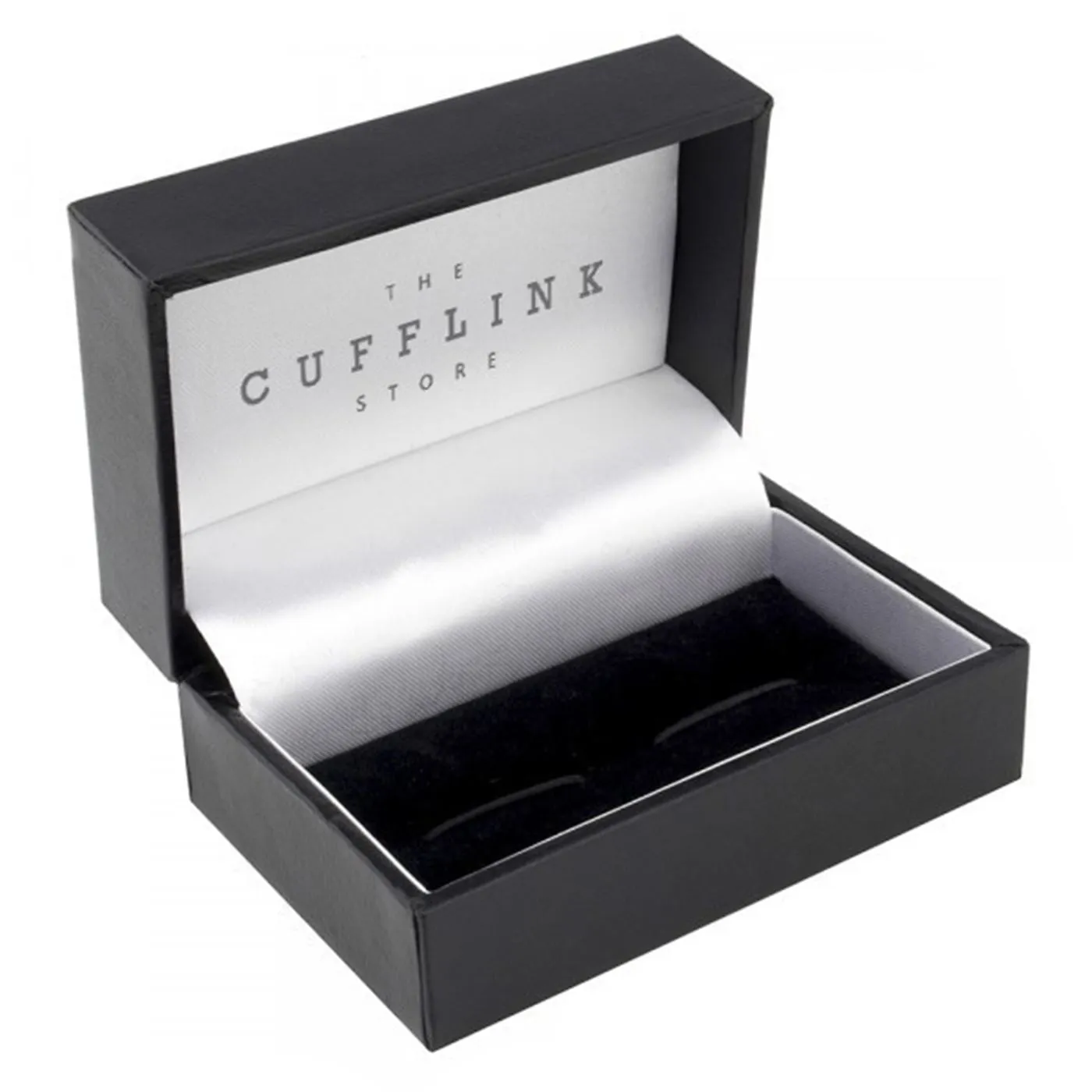 Clear Acrylic Stainless Steel Cufflinks
