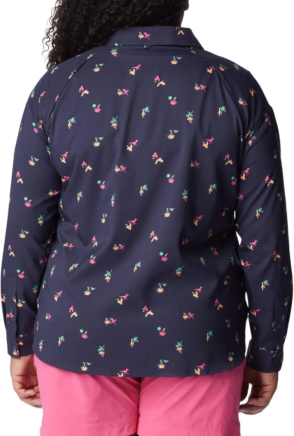 Columbia Women's Silver Ridge Utility Patterned Long Sleeve Shirt