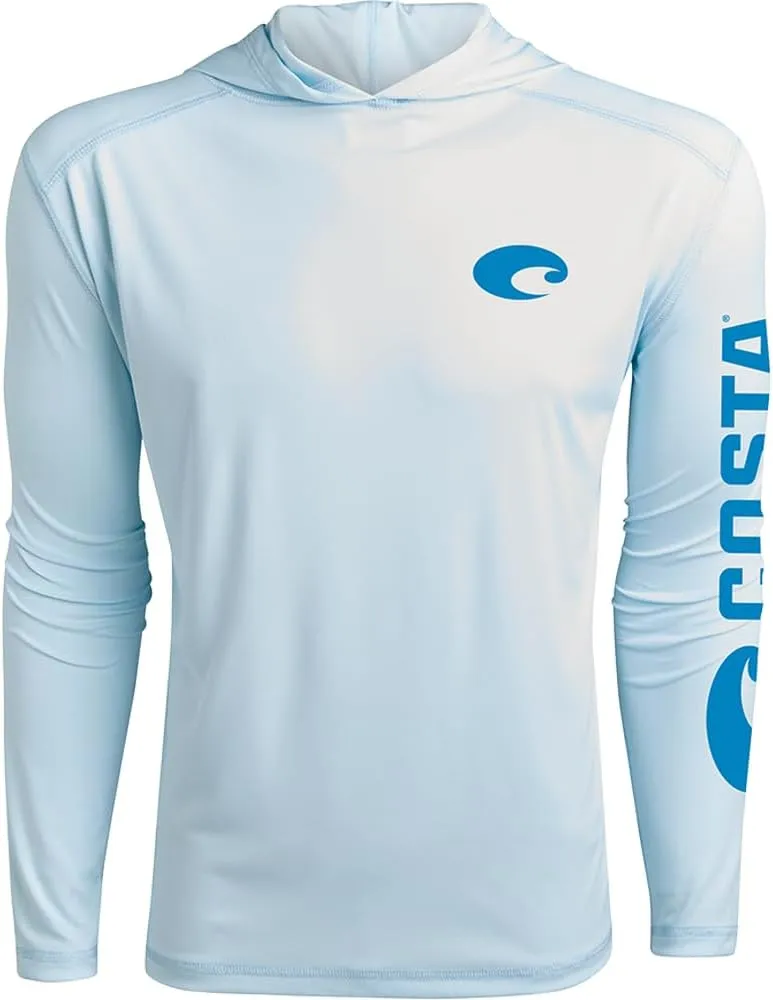 Costa Del Mar Men's Technical Hood Long Sleeve Shirt