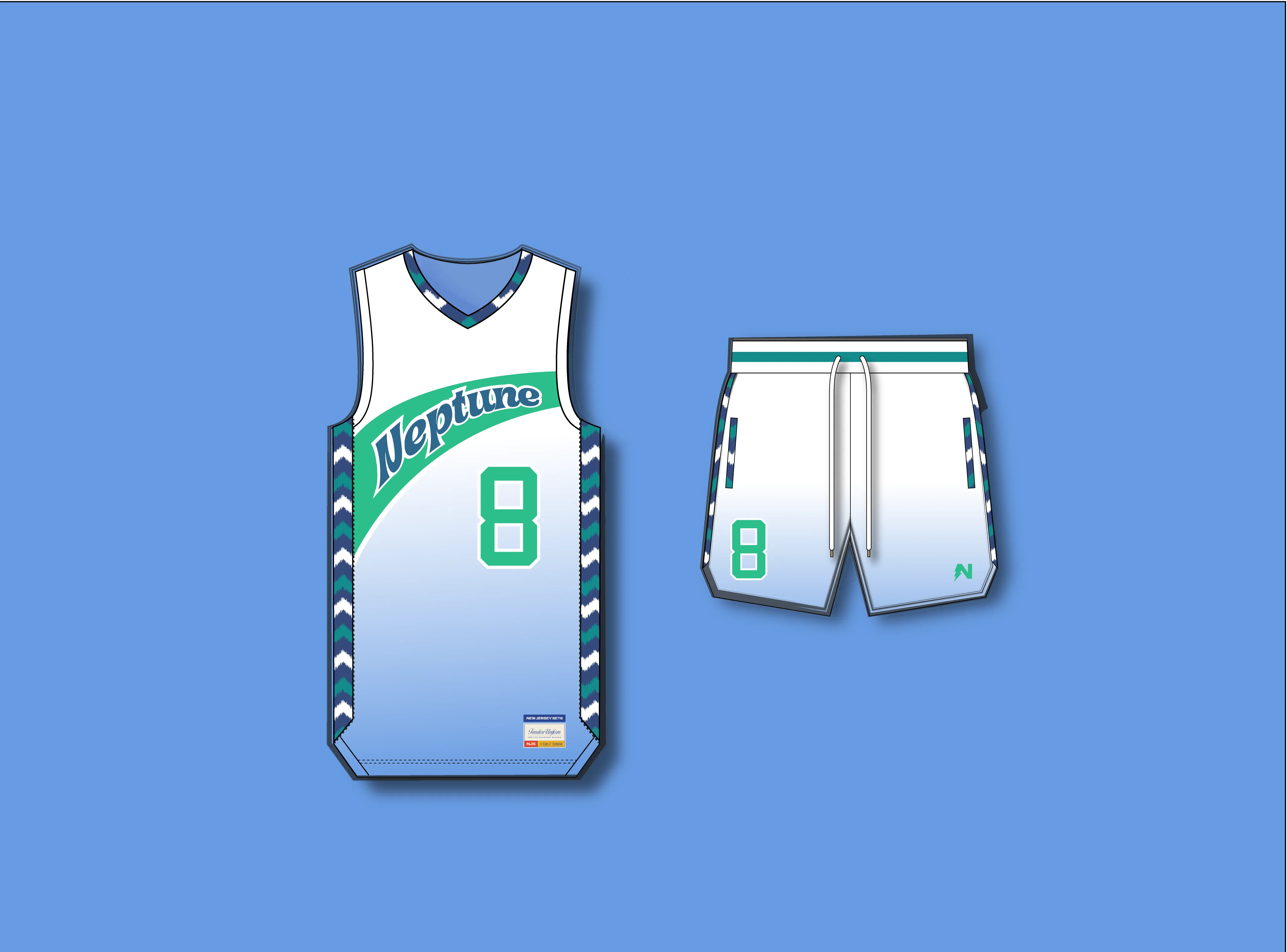 CUSTOMIZE: Basketball Uniform -  Neptunes