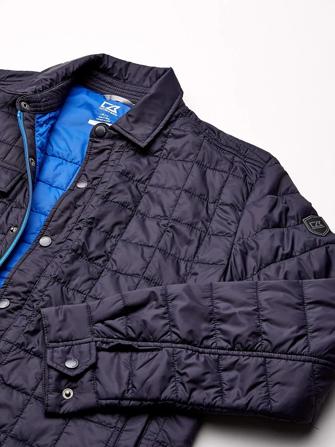 Cutter & Buck Men's Lightweight Primaloft Fill Rainier Shirt Jacket
