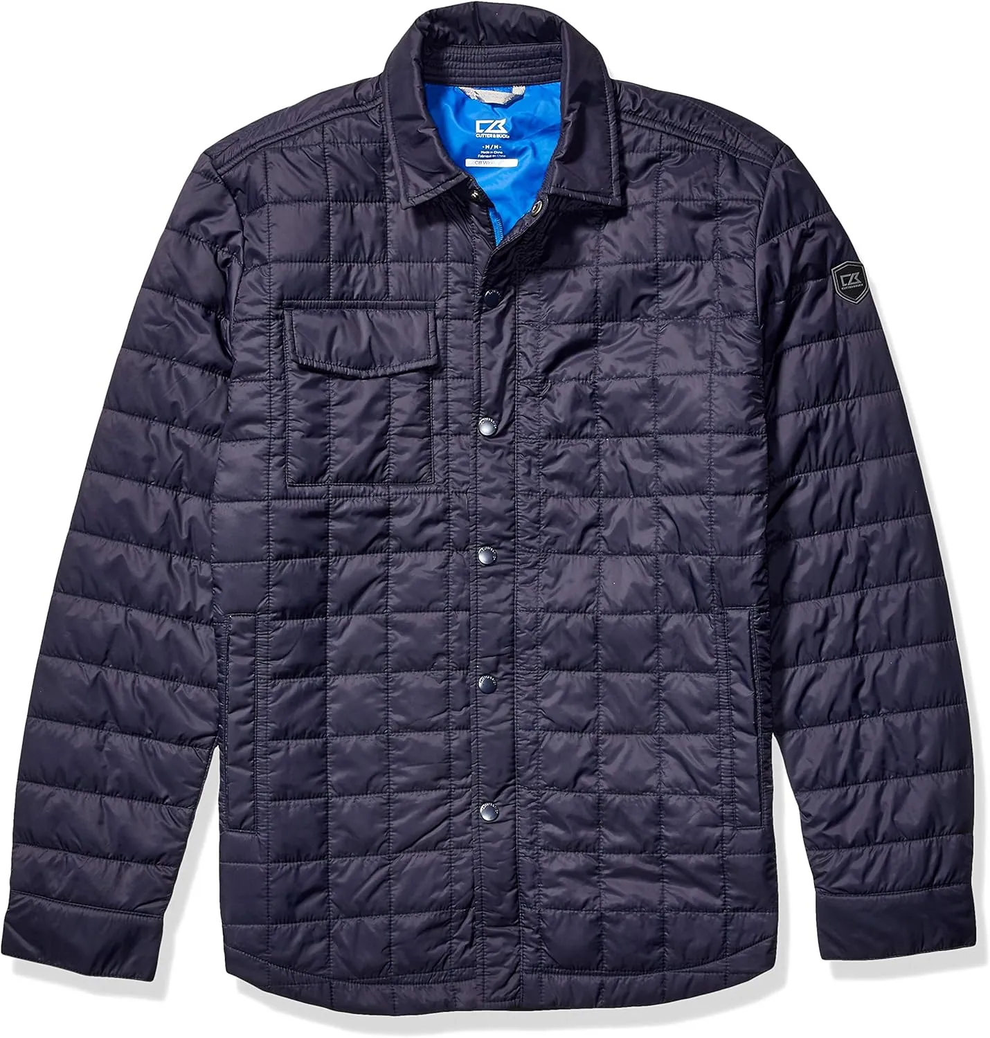 Cutter & Buck Men's Lightweight Primaloft Fill Rainier Shirt Jacket