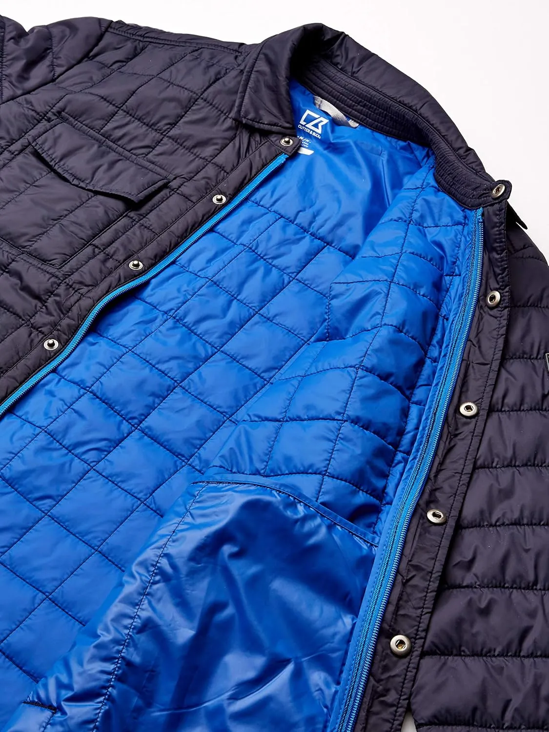 Cutter & Buck Men's Lightweight Primaloft Fill Rainier Shirt Jacket