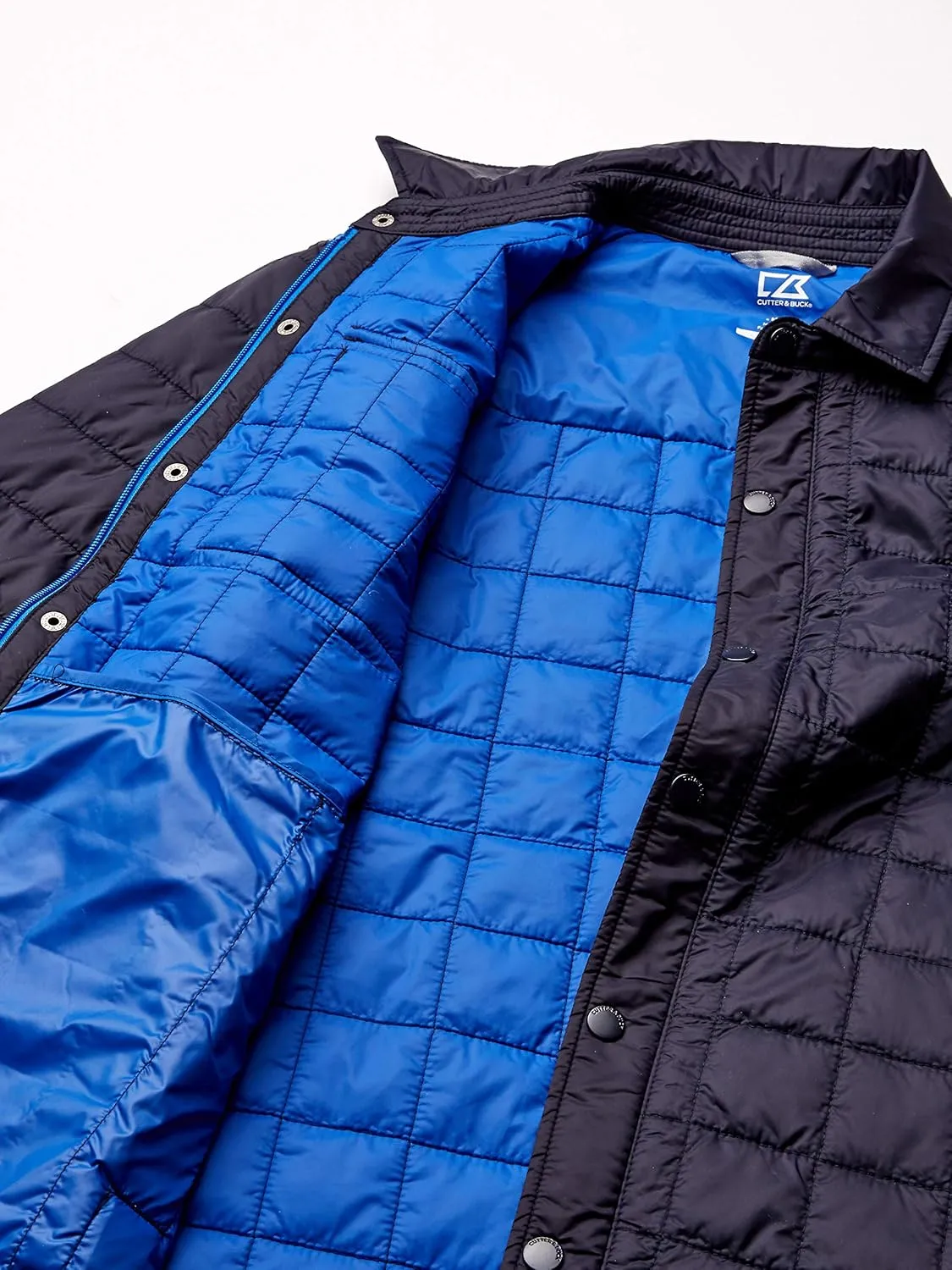 Cutter & Buck Men's Lightweight Primaloft Fill Rainier Shirt Jacket