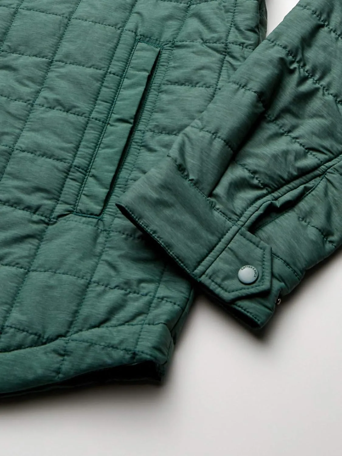 Cutter & Buck Men's Lightweight Primaloft Fill Rainier Shirt Jacket