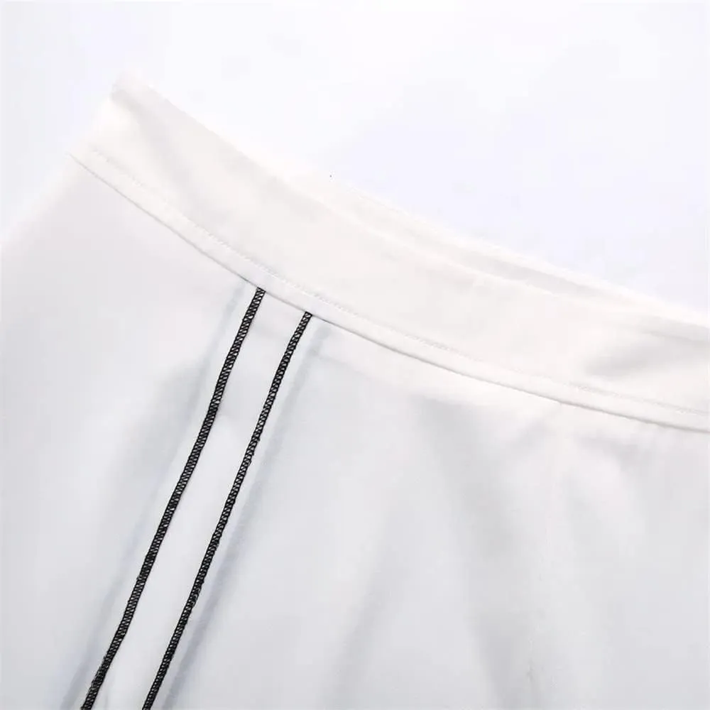 DBFBDTU Women Pleated Irregular Office Lady Loose High Waist Long Skirt Female Casual Solid A-Line Midi Skirt