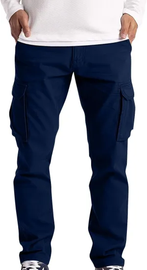 DuDubaby Men's Sports Casual Jogging Trousers Lightweight Hiking Work Pants Outdoor Pant