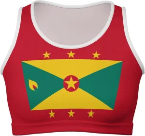 Ecuador Flag Basic Crop Tank Tops Sleeveless Soft Crop Top for Women