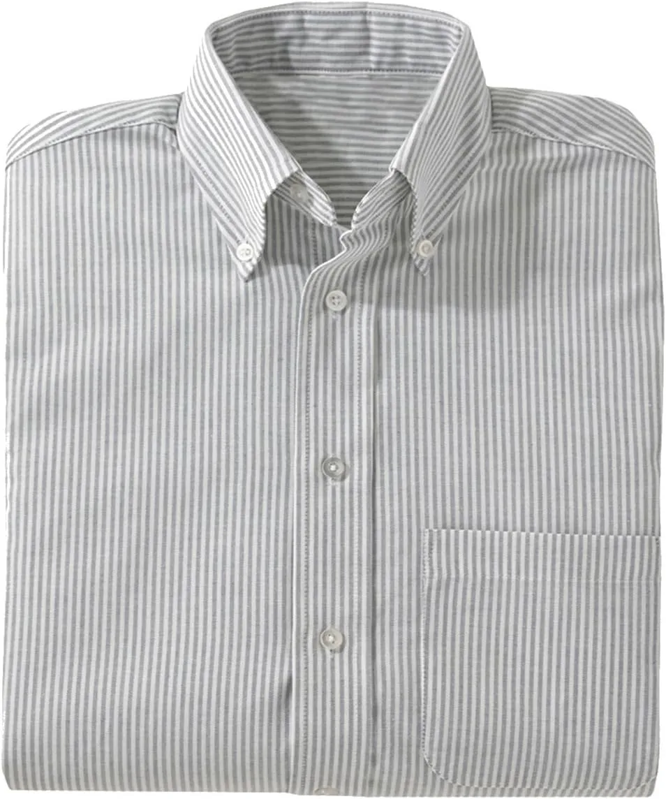 Edwards Garment Men's Big and Tall Short Sleeve Oxford Shirt