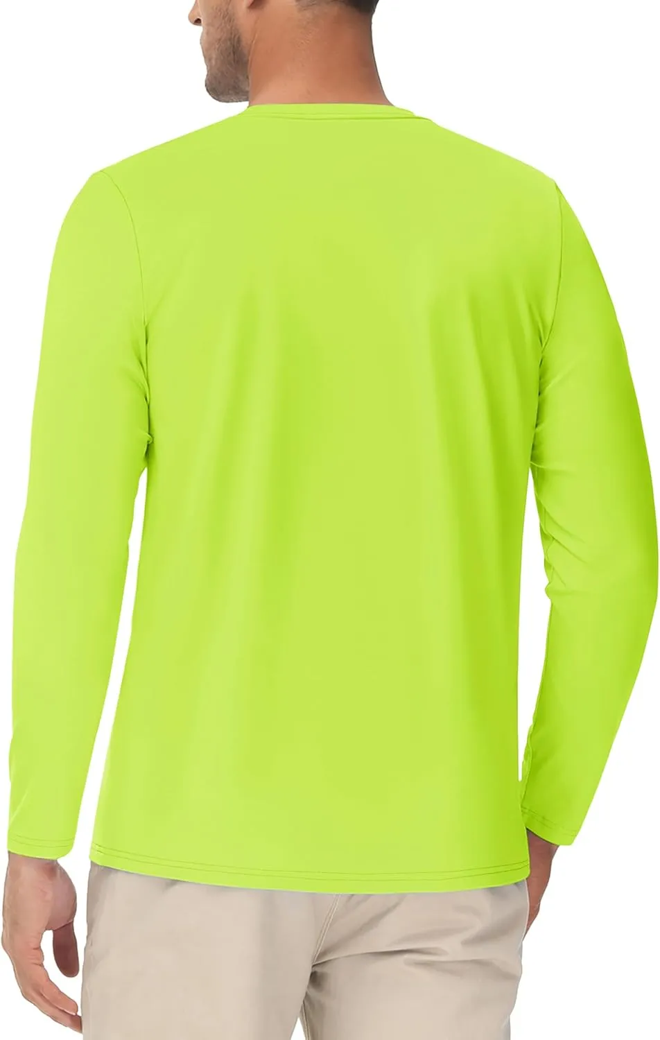 EKLENTSON Men's UPF 80  Sun Protection Shirts Long Sleeve Rash Gurad Quick Dry Swim Shirt Lightweight