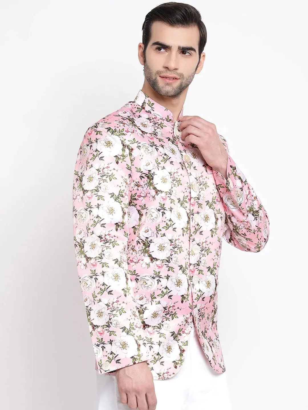 Elina fashion Men's Bandhgala Jodhpuri Waistcoat Top Indian Stitched Readymade Festive Wear