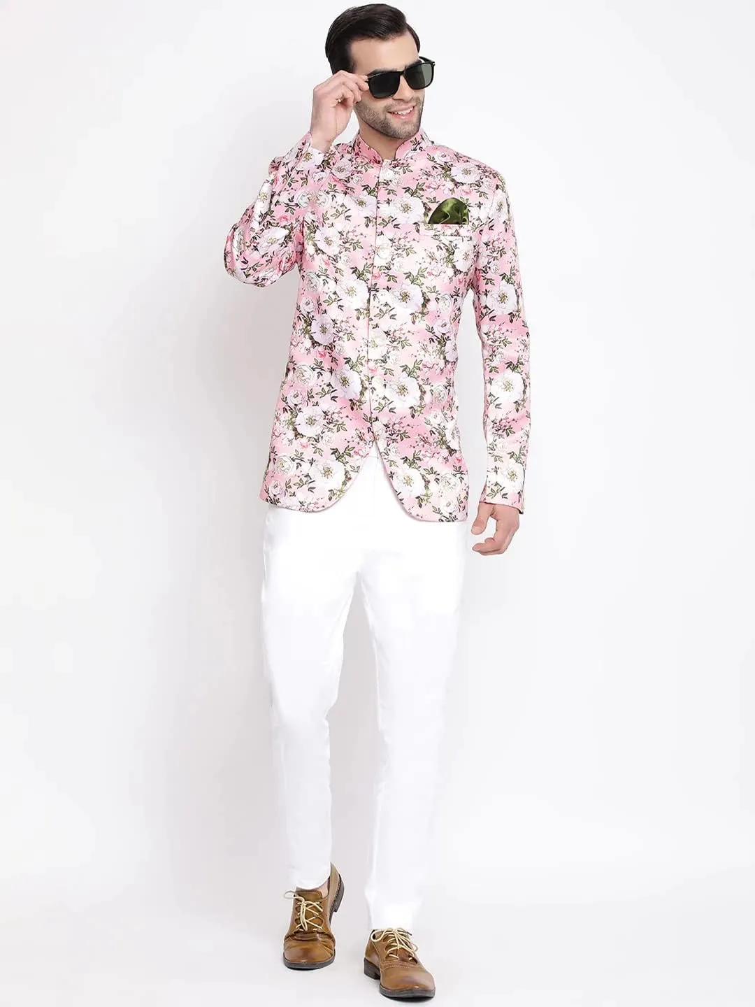 Elina fashion Men's Bandhgala Jodhpuri Waistcoat Top Indian Stitched Readymade Festive Wear