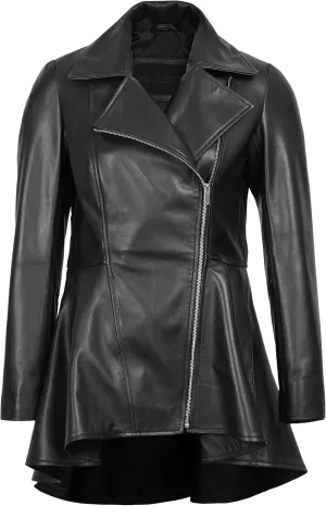 fjackets Leather Jacket Women - Real Lambskin Leather Jackets For Womens Stylish Leather Jacket for All Seasons
