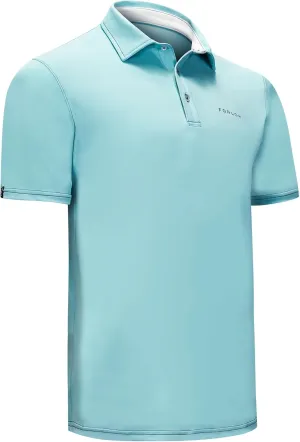 FORLOH SolAir Polo Shirt - UPF 50  Performance Polo | Moisture-Wicking | Quick-Drying | 4-Way Stretch | Sizes S-3XL