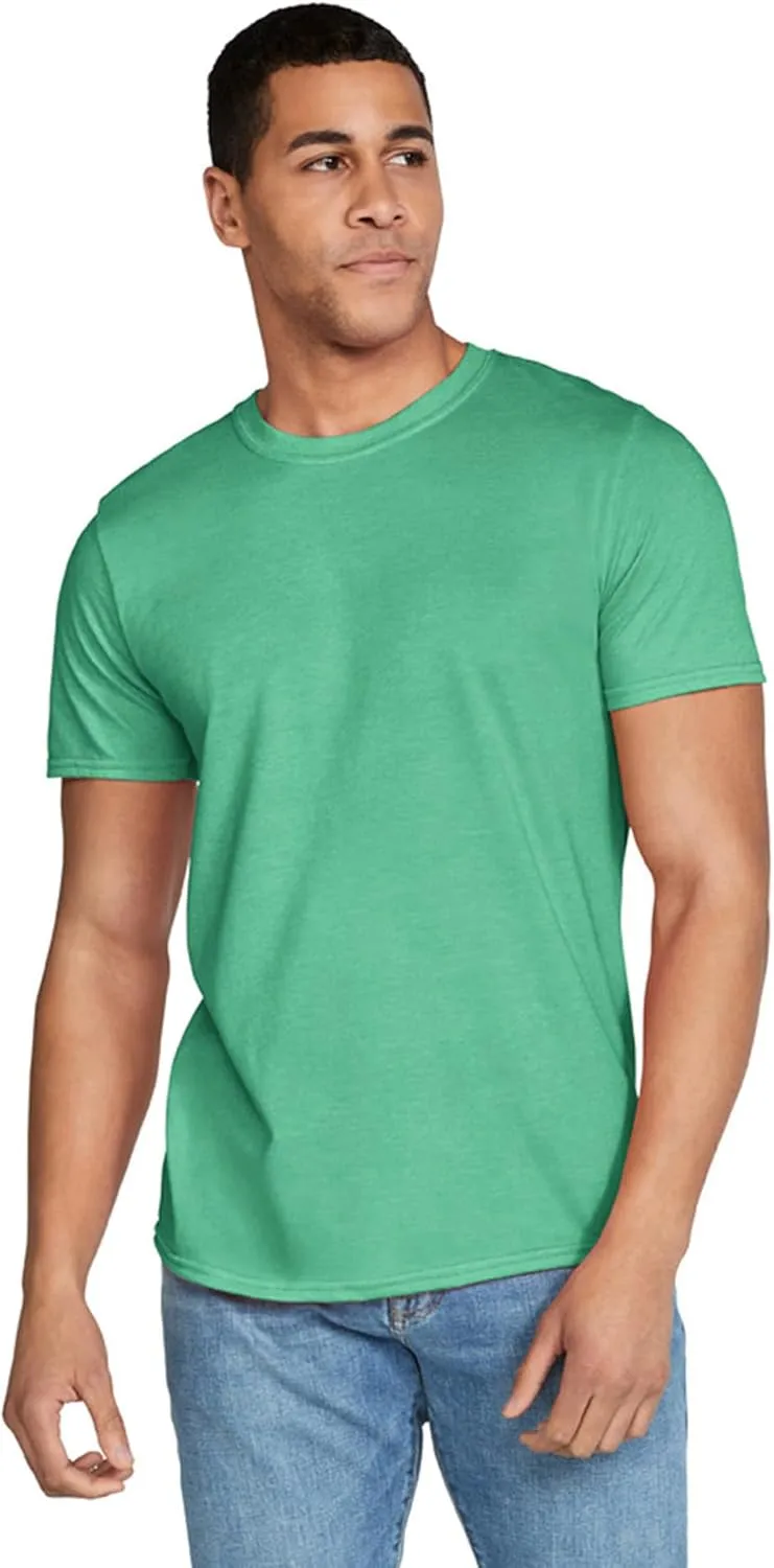 Gildan Unisex Adult Softstyle Cotton T-Shirt, Style G64000, Multipack