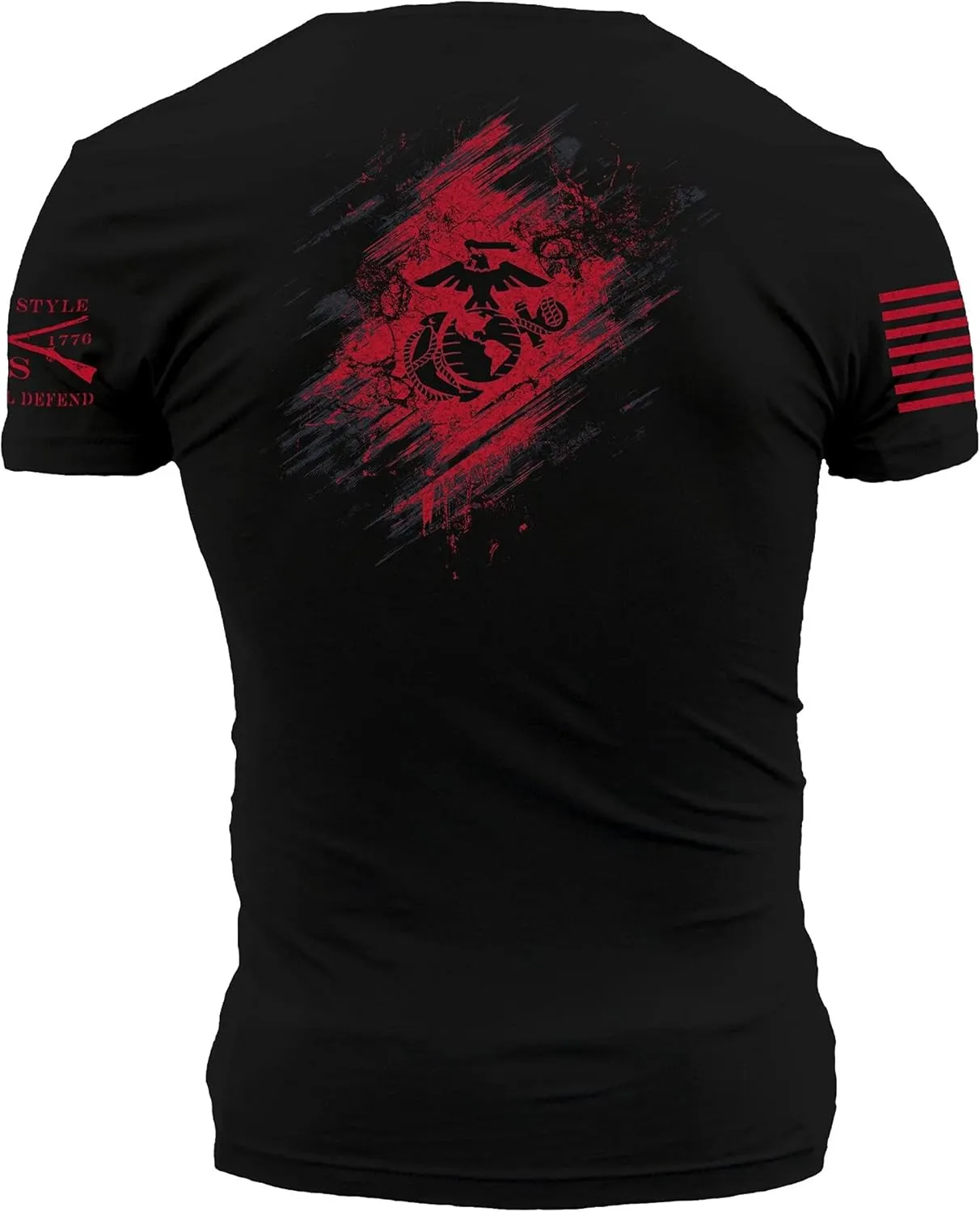 Grunt Style USMC Bound in Blood Men's T-Shirt