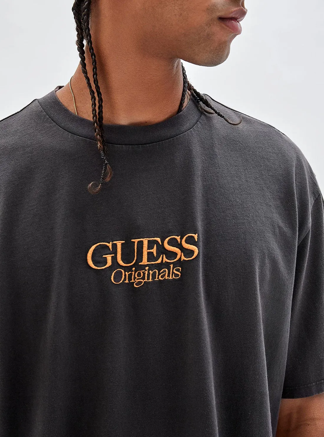 Guess Originals Black Brent Logo T-Shirt