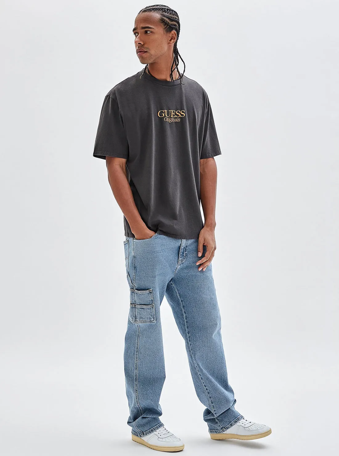 Guess Originals Black Brent Logo T-Shirt