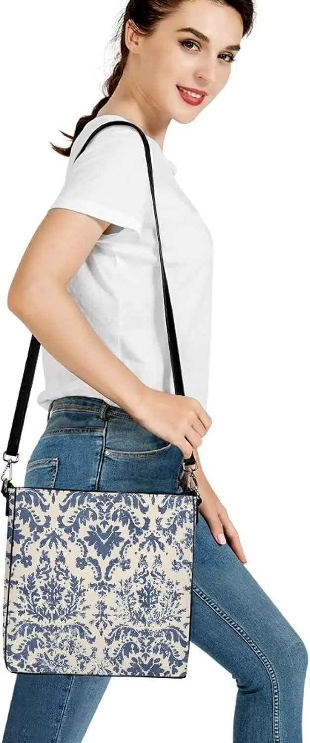 Handbags for Women Large Capacity Hobo Bags Leather Bucket Top-handle Purse
