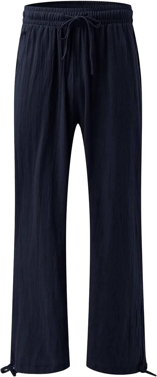 High Waisted Palazzo Pants for Women, Wide Leg Trousers Women, Casual Boho Pants with Pockets for Work or Lounge