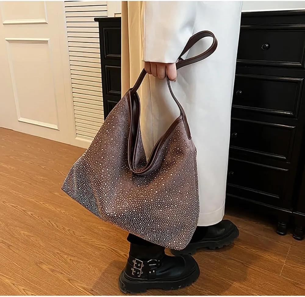 Hobo Bags for Women Soft Designer Shoulder Purses Ladies Tote Top Handle Handbag