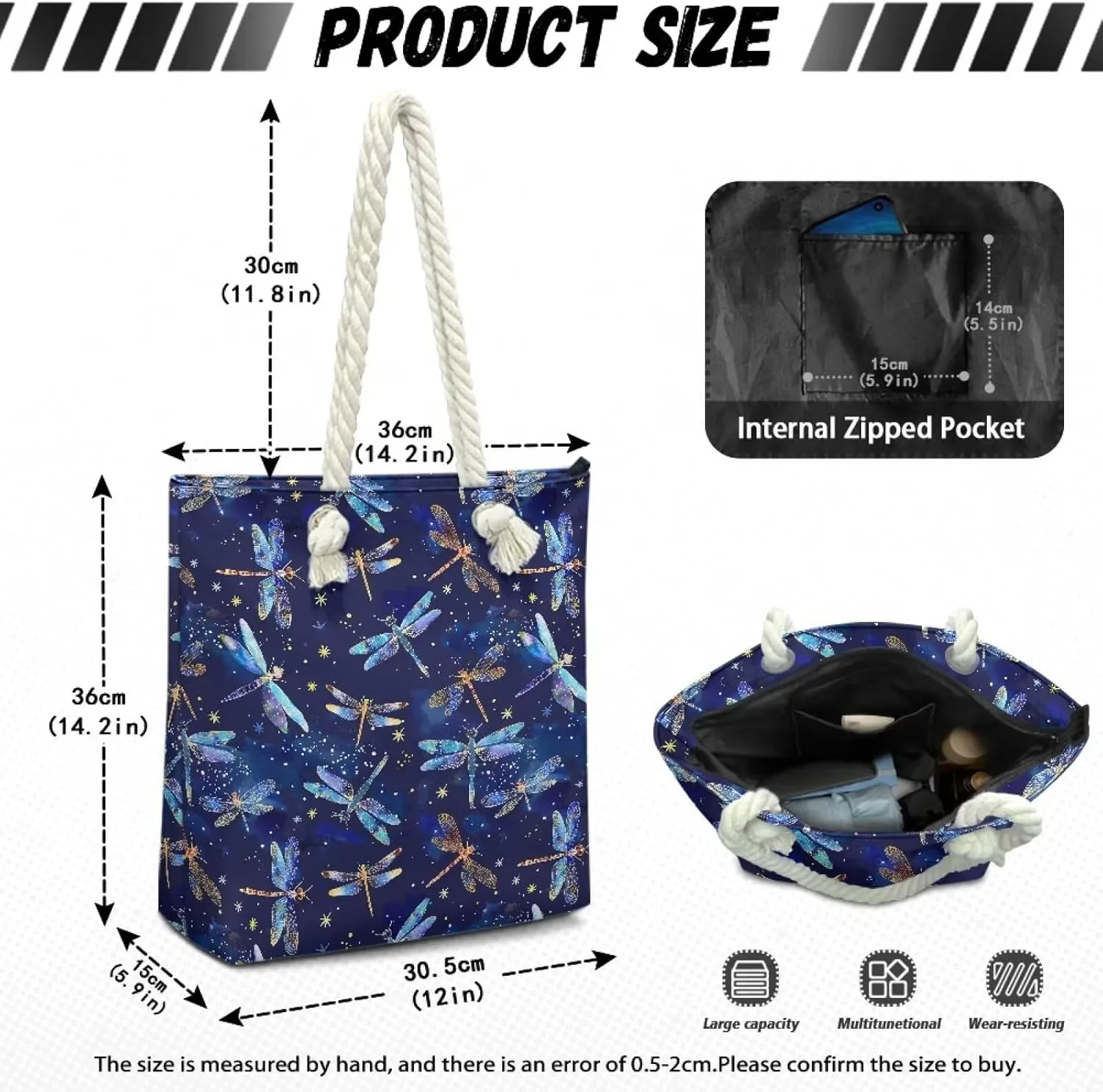 HUGS IDEA Women Purses Tote Bag Top Handle Handbags Large Shoulder Bag