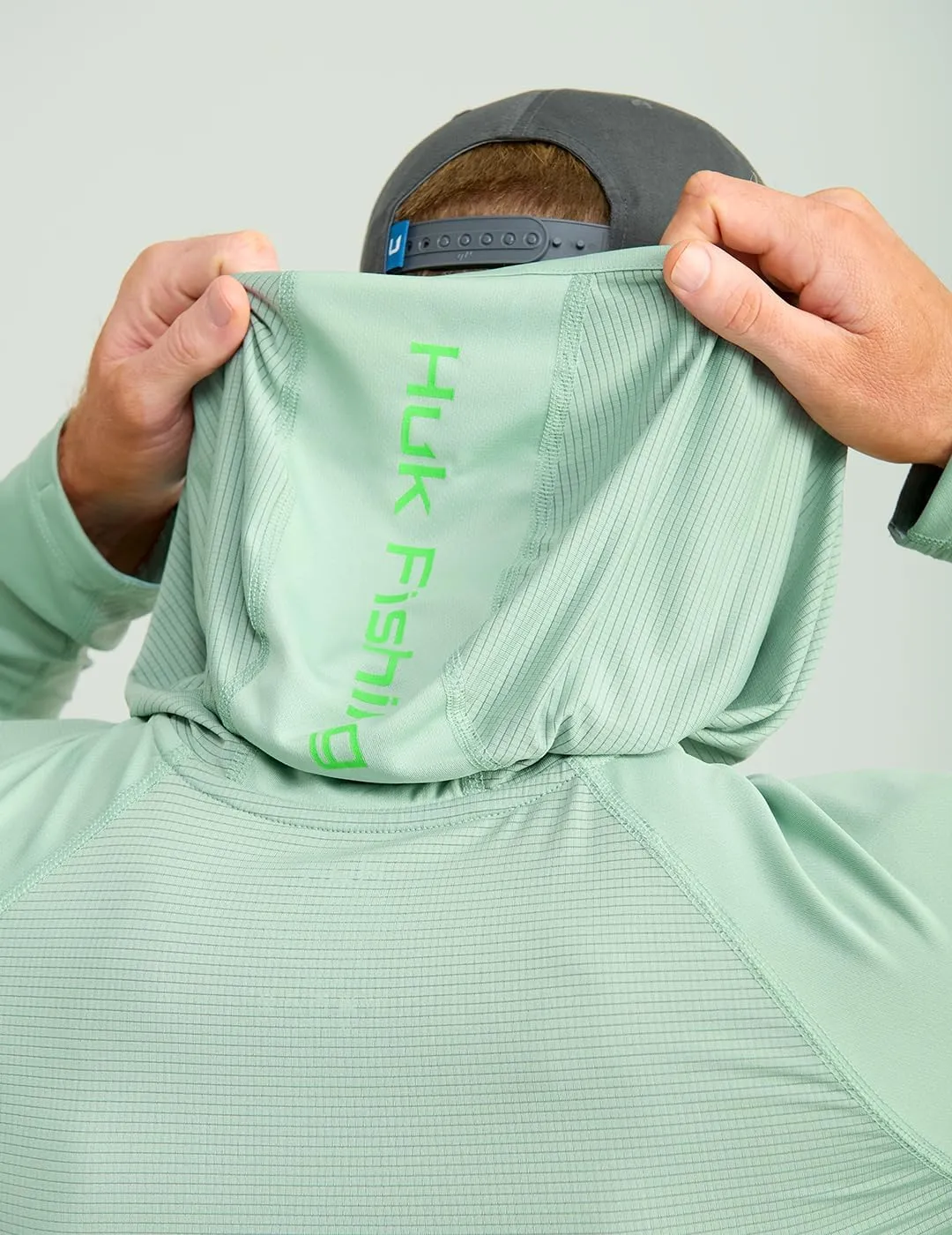 HUK Men's Icon Hoodie, Fishing Shirt with Sun Protection