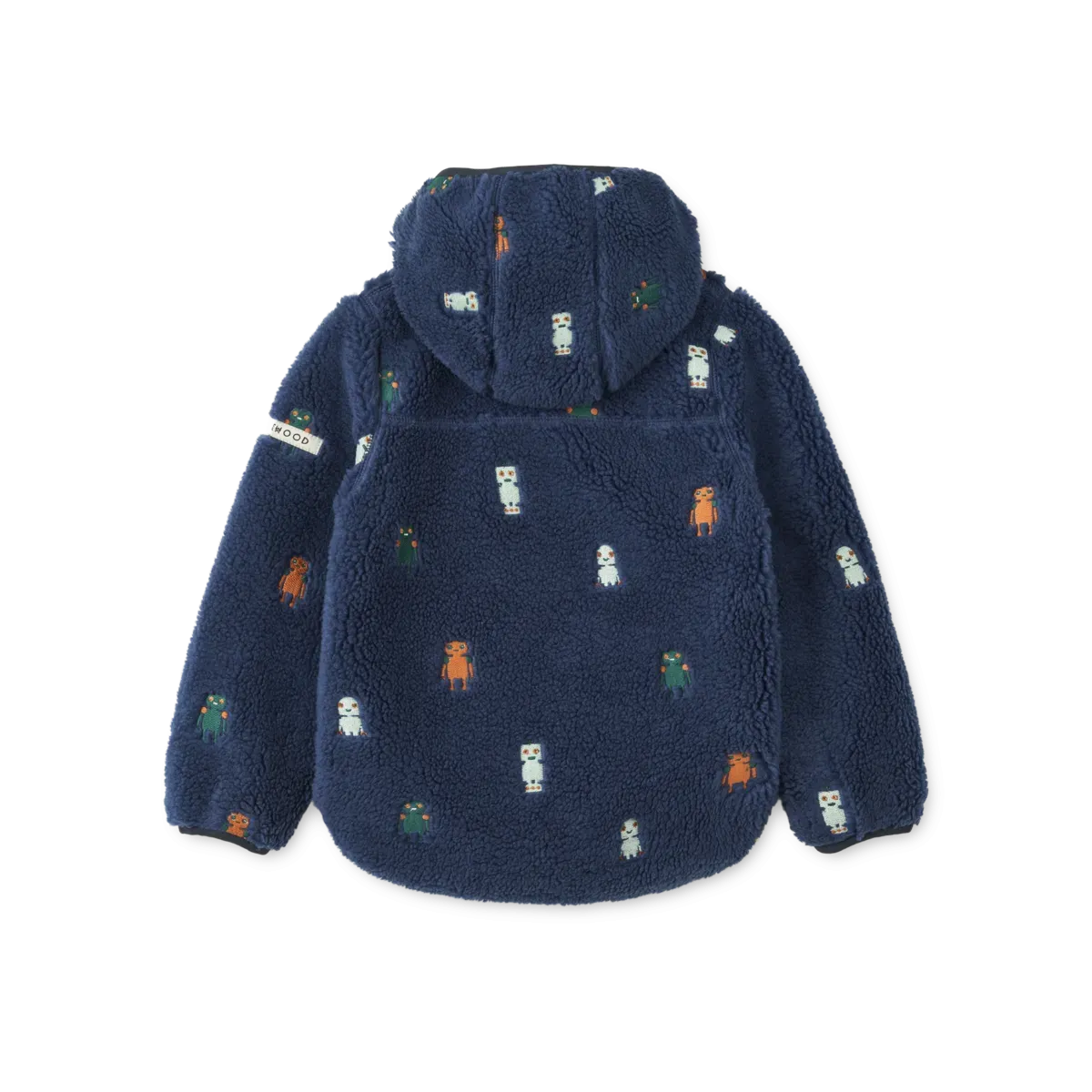 Jacket - Mara - Robots/Indigo Blue