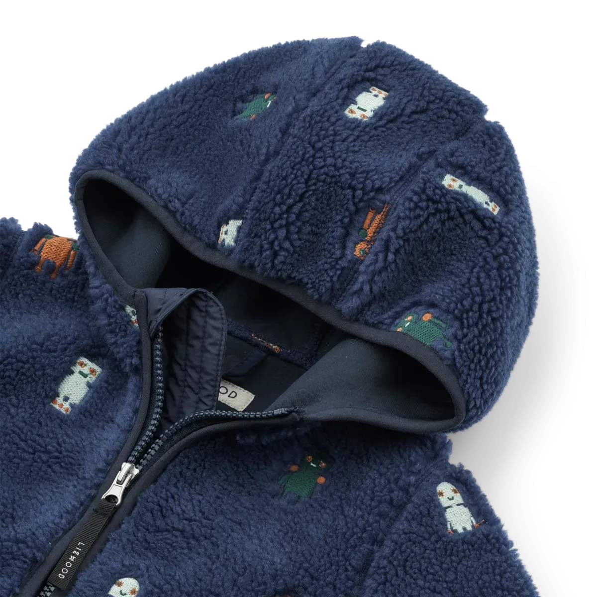 Jacket - Mara - Robots/Indigo Blue