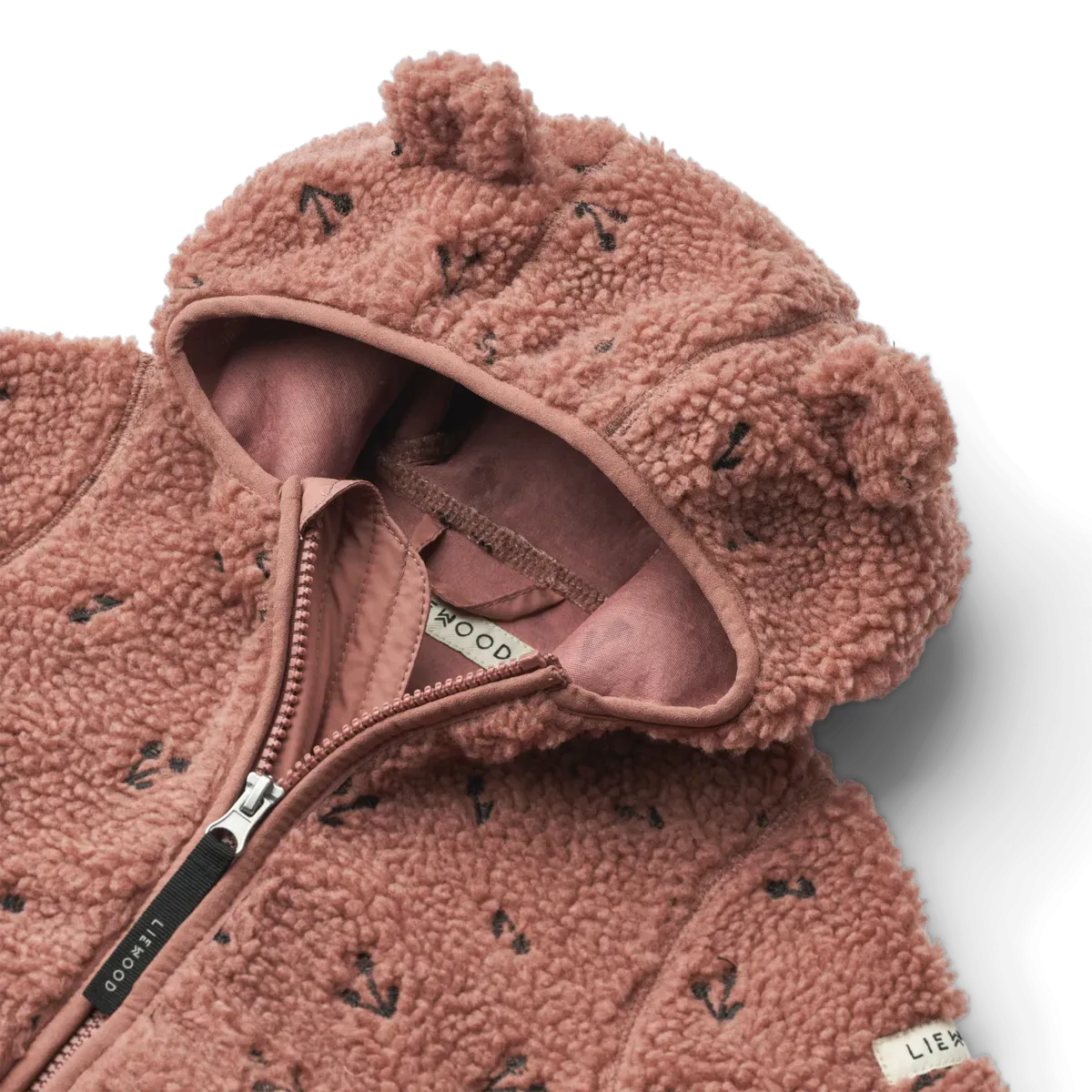 Jacket - Mara W/Ears - Cherries/Dark Rosetta
