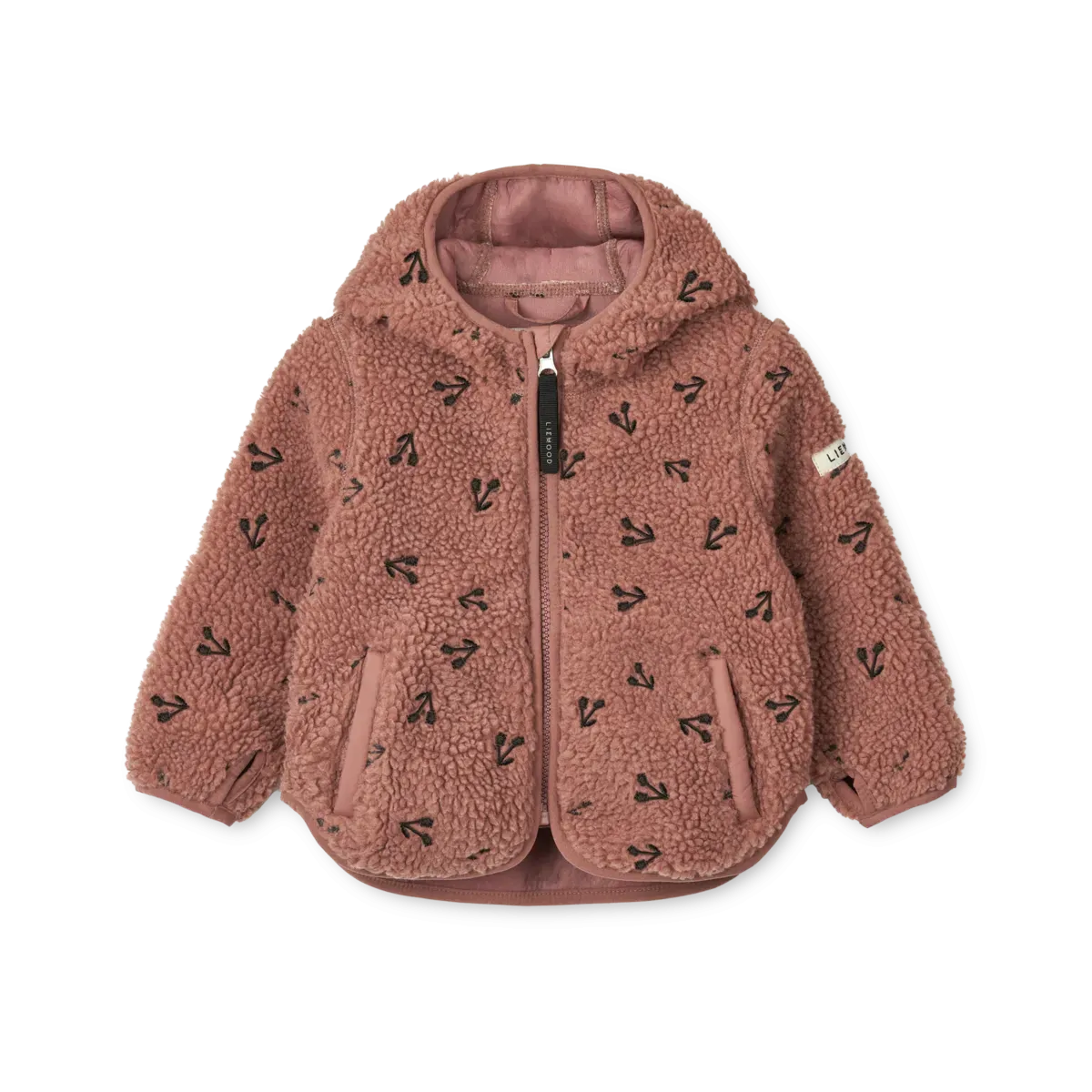 Jacket - Mara W/Ears - Cherries/Dark Rosetta