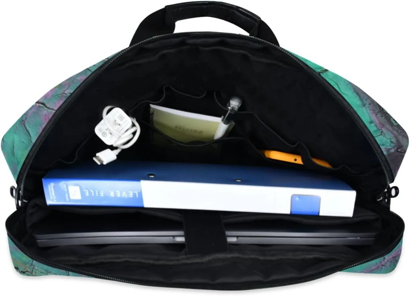 Laptop Computer Tote Bag Briefcase Crossbody with Shoulder Strap Top Handle Men Women