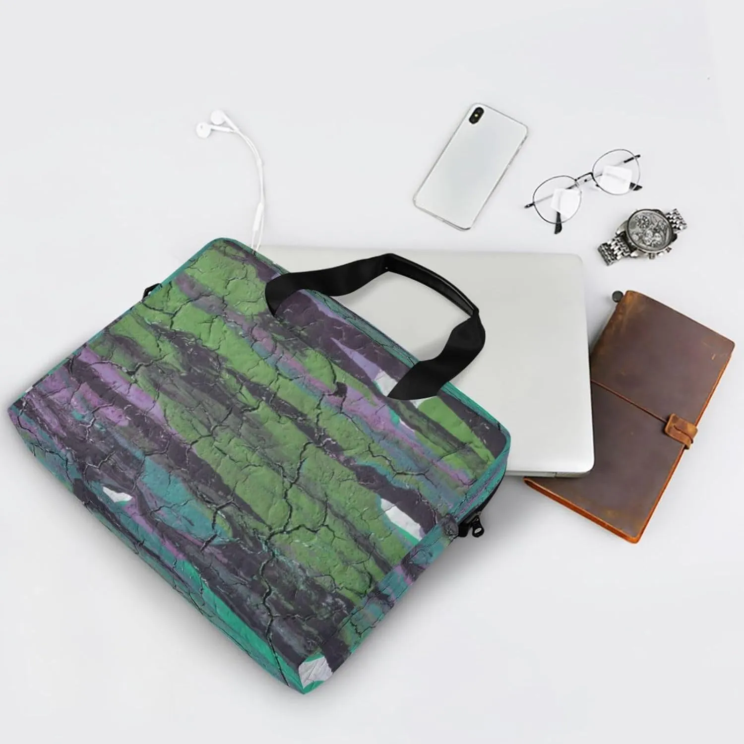 Laptop Computer Tote Bag Briefcase Crossbody with Shoulder Strap Top Handle Men Women
